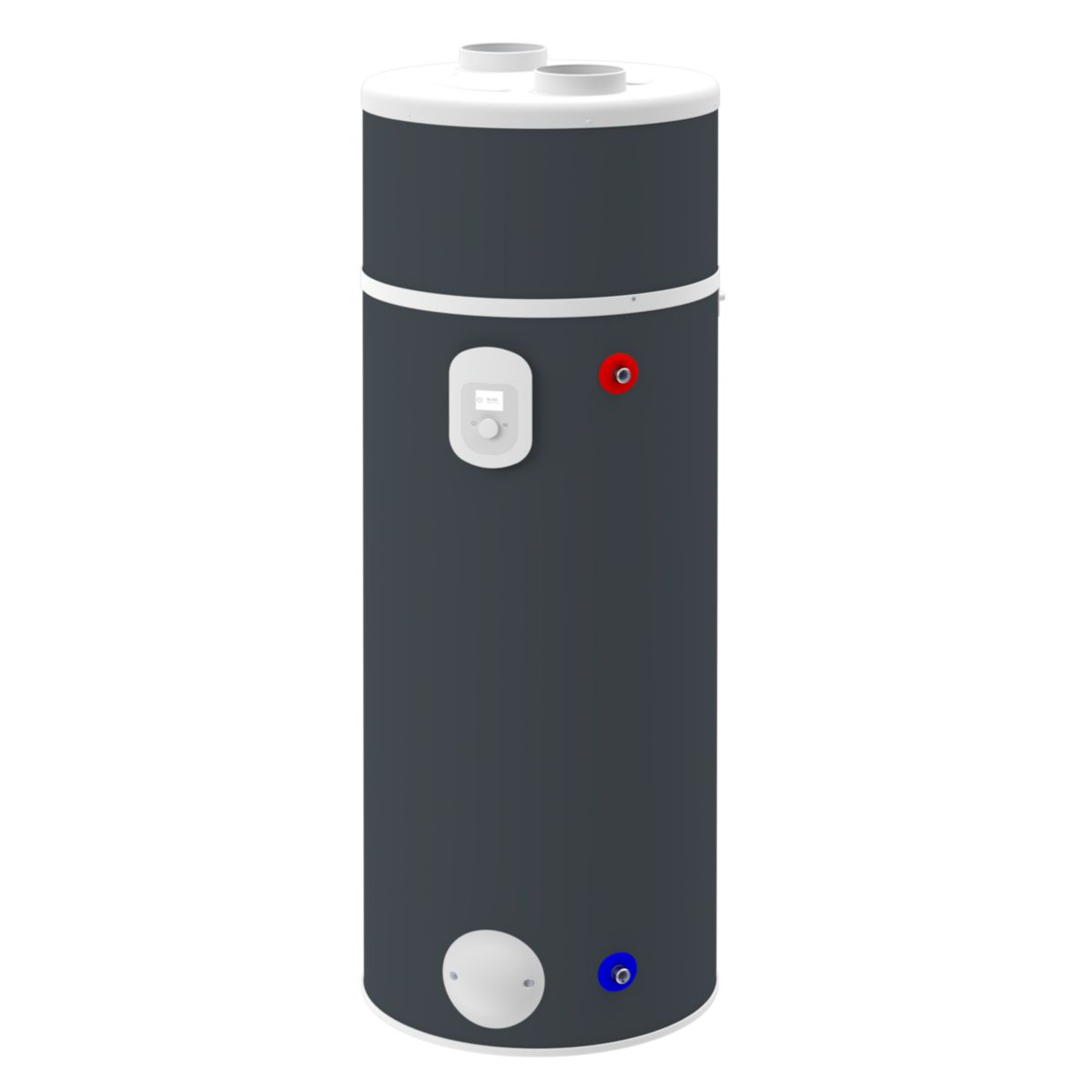 Chauffe-eau thermodynamique EDEL NATIV 270L sur air ambiant/ext, Ø 160 mm, sol, monobloc, R290, inox, appoint électrique 1,2 kW Réf. 353432
