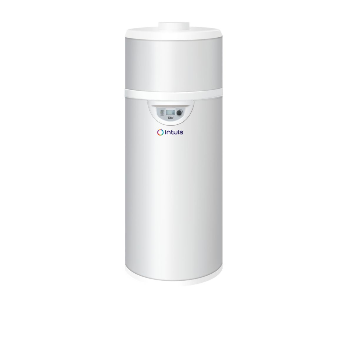 Chauffe-eau thermodynamique EDEL 100L air conduit collectif, Ø 80/125 mm, mural, monobloc, R290, acier émaillé, appoint éle 1 kW Réf. 353720