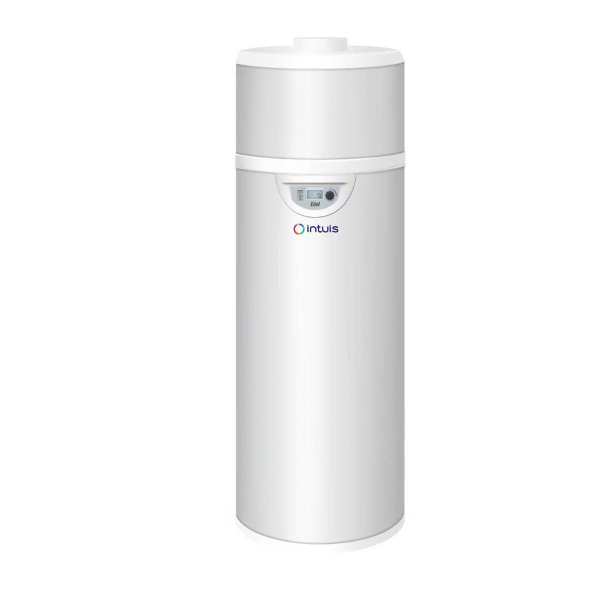 Chauffe-eau thermodynamique EDEL 150L air conduit collectif, Ø 80/125 mm, mural, monobloc, R290, acier émaillé, appoint éle 1 kW Réf. 353721