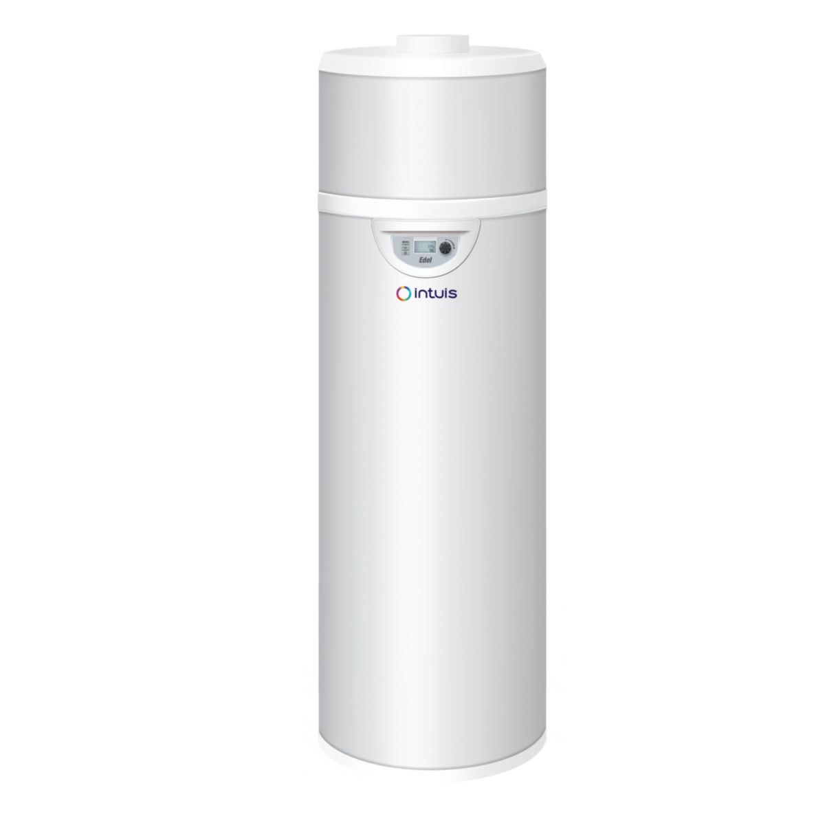 Chauffe-eau thermodynamique EDEL 170L air conduit collectif, Ø 80/125 mm, mural, monobloc, R290, acier émaillé, appoint éle 1 kW Réf. 353732
