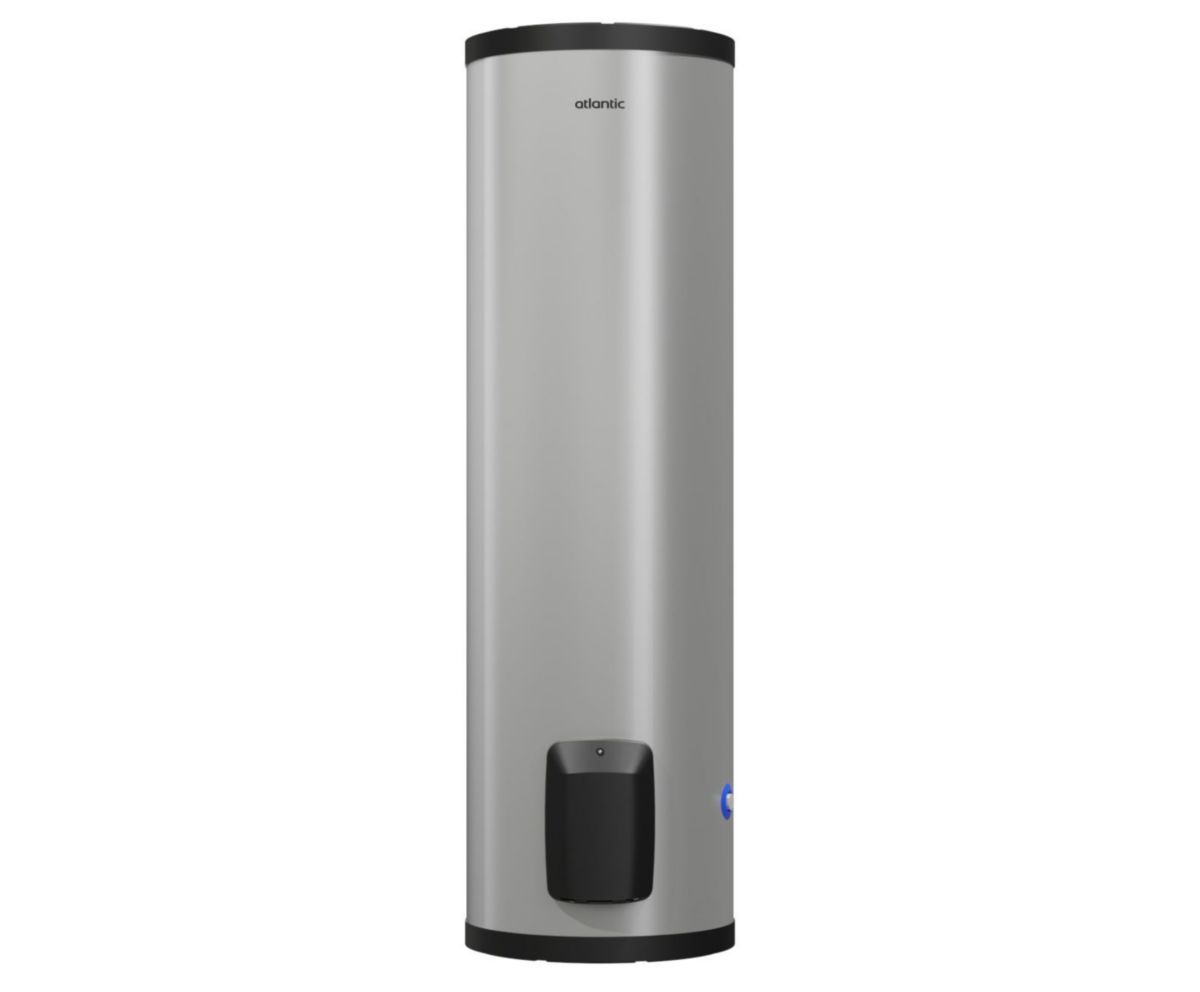 Chauffe-eau électrique Inox Expert vertical sur socle 300L triphasé livré avec 1 raccord diélectrique tournant 3/4'' Réf. 053046