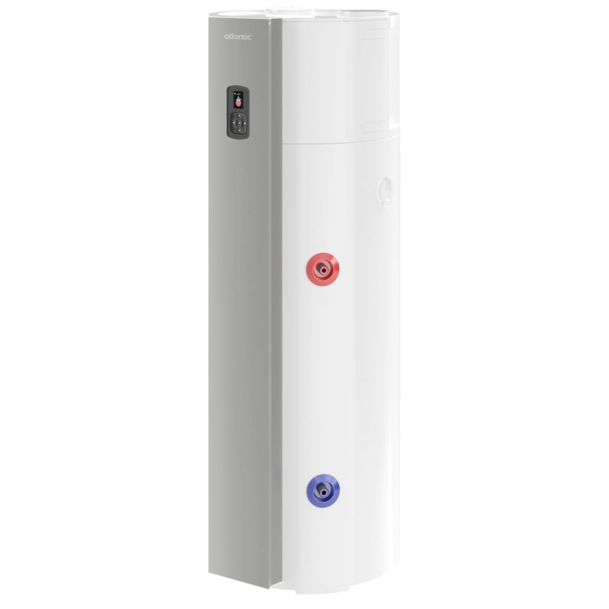 Chauffe-eau thermodynamique Calypso connecté en wifi vertical sur socle 200L, fluide frigo propane  Réf. 286047