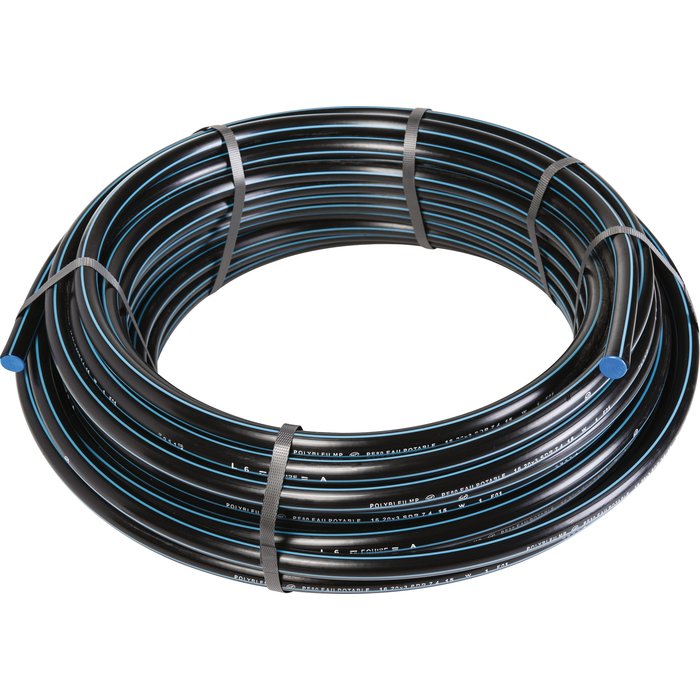 Tube Polyethyl. Bleu D20  100M