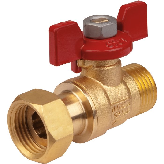Vanne Col Mf1/2 Papillon D12Mm
