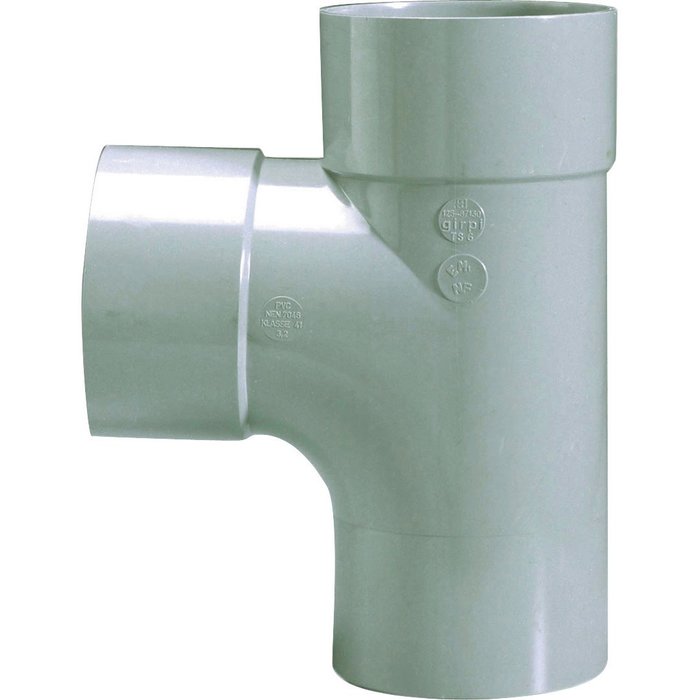 Te Droit Pvc 87°30 Mf  32