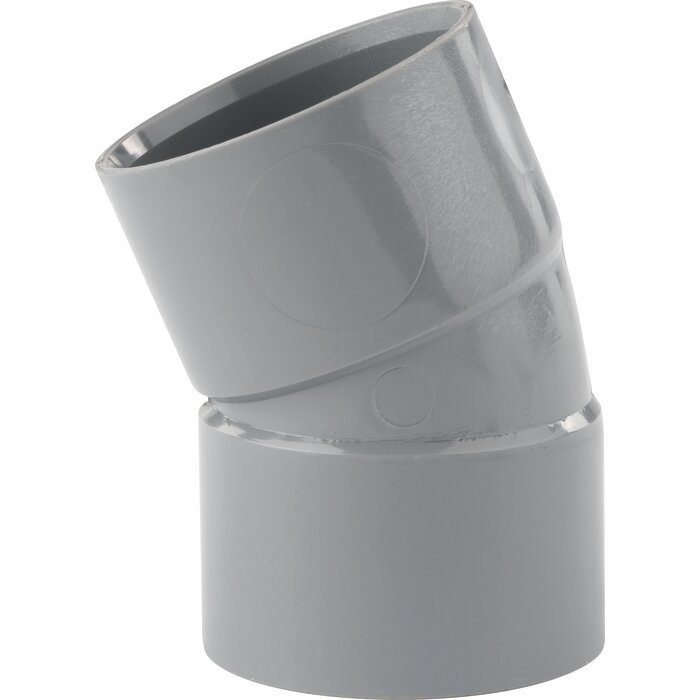 Coude Pvc 22°30 Ff 100