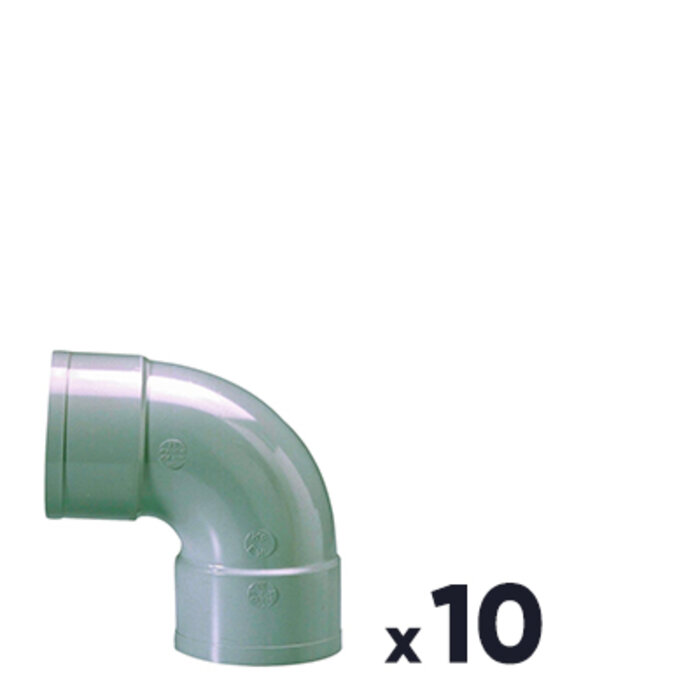 Coude Pvc 87°30 Ff 100
