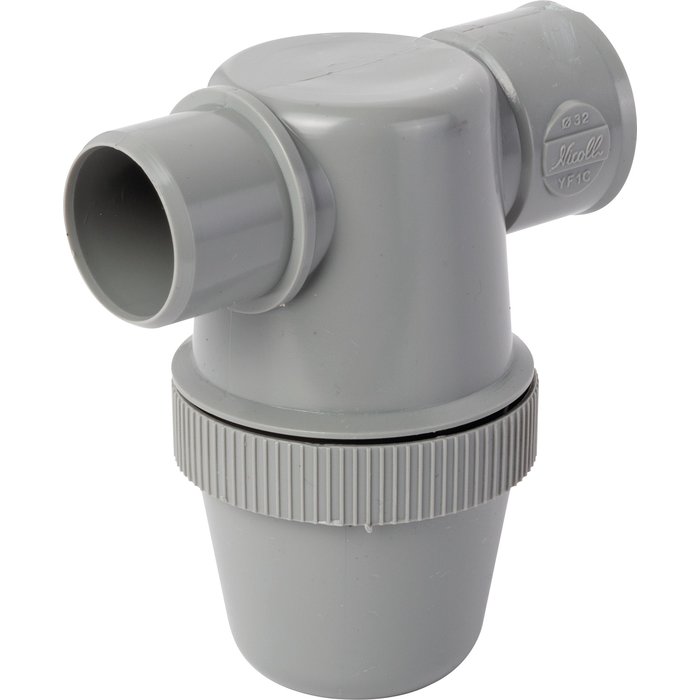 Siphon Parcours Horiz. Pvc 32
